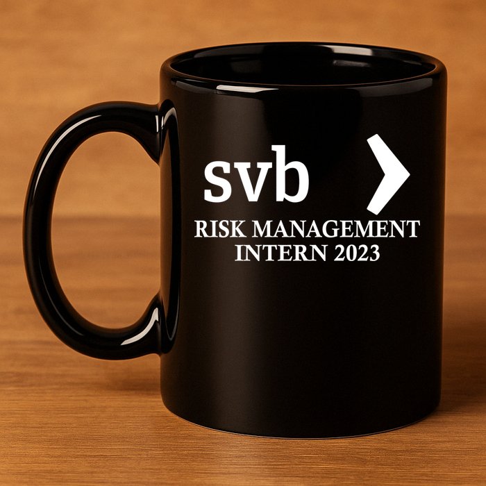 SVB Risk Management Intern Department Dept Team 2023 11oz C Handle Ceramic Mug