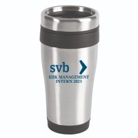 SVB Risk Management Intern Department Dept Team 2023 16oz Travel Tumbler