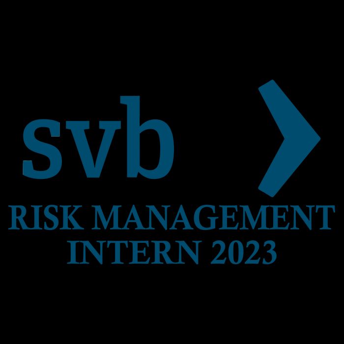 SVB Risk Management Intern Department Dept Team 2023 16oz Travel Tumbler