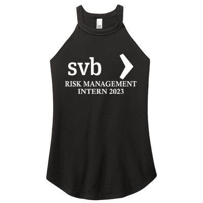 SVB Risk Management Intern Department Dept Team 2023 Women's Perfect Tri Rocker Tank