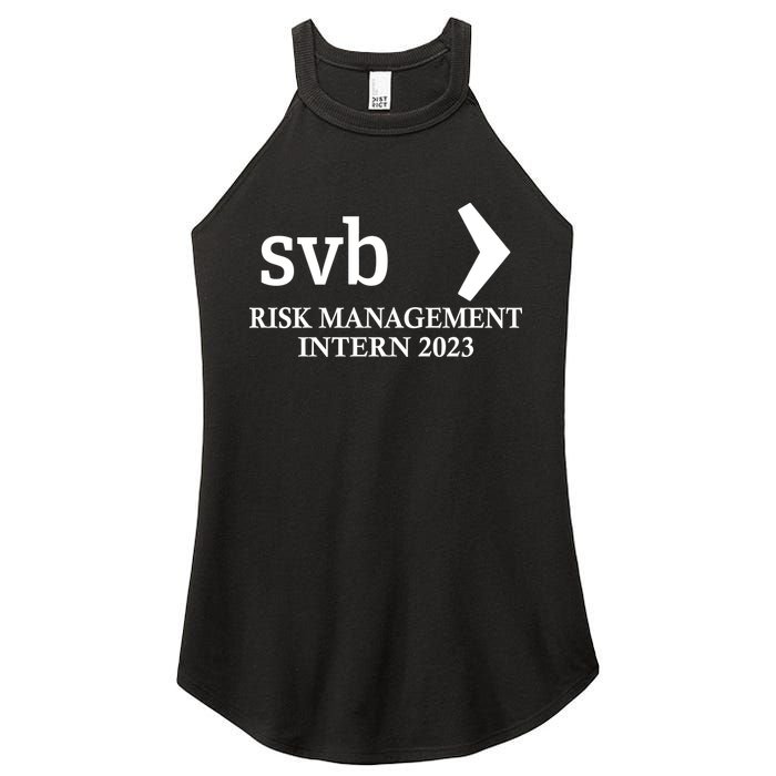 SVB Risk Management Intern Department Dept Team 2023 Women's Perfect Tri Rocker Tank