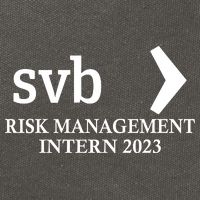SVB Risk Management Intern Department Dept Team 2023 Cotton Canvas Backpack