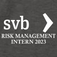 SVB Risk Management Intern Department Dept Team 2023 Vector Backpack