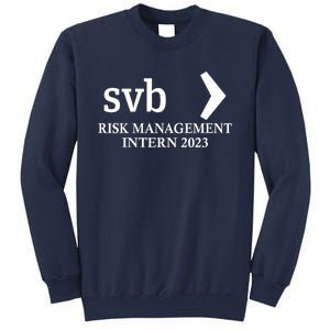 SVB Risk Management Intern Department Dept Team 2023 Sweatshirt