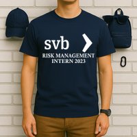 SVB Risk Management Intern Department Dept Team 2023 T-Shirt