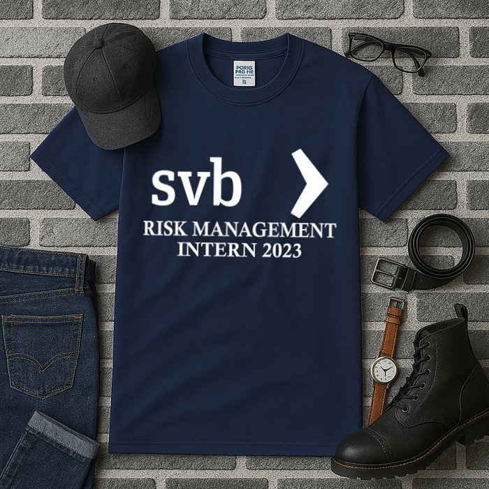 SVB Risk Management Intern Department Dept Team 2023 Tall T-Shirt