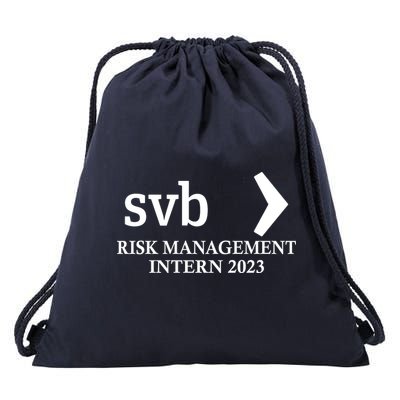 SVB Risk Management Intern Department Dept Team 2023 Drawstring Bag
