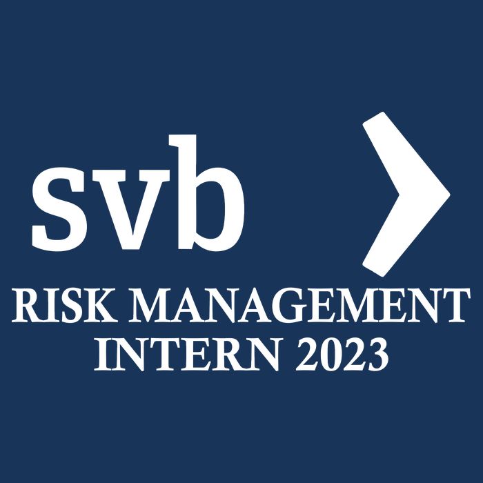 SVB Risk Management Intern Department Dept Team 2023 Flat Bill Trucker Hat