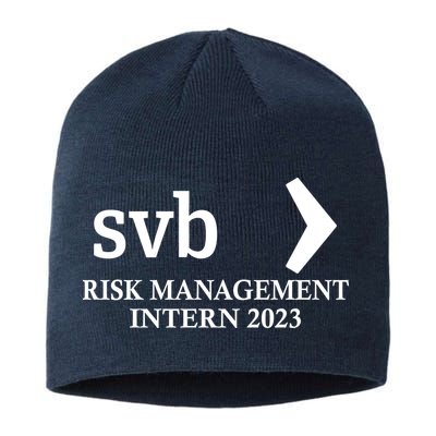 SVB Risk Management Intern Department Dept Team 2023 Sustainable Beanie