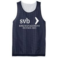 SVB Risk Management Intern Department Dept Team 2023 Mesh Reversible Basketball Jersey Tank