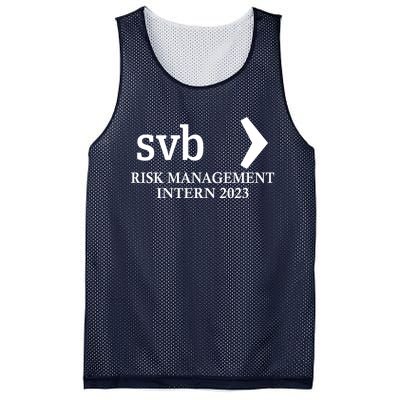 SVB Risk Management Intern Department Dept Team 2023 Mesh Reversible Basketball Jersey Tank