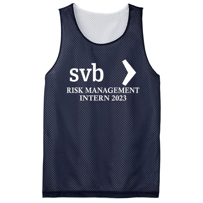 SVB Risk Management Intern Department Dept Team 2023 Mesh Reversible Basketball Jersey Tank