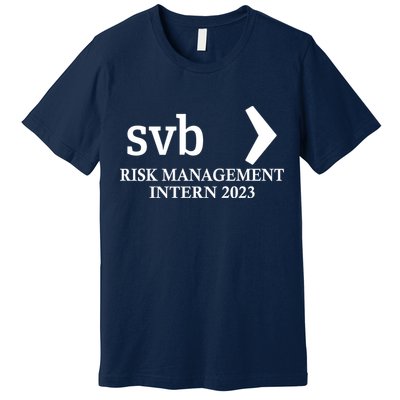 SVB Risk Management Intern Department Dept Team 2023 Premium T-Shirt