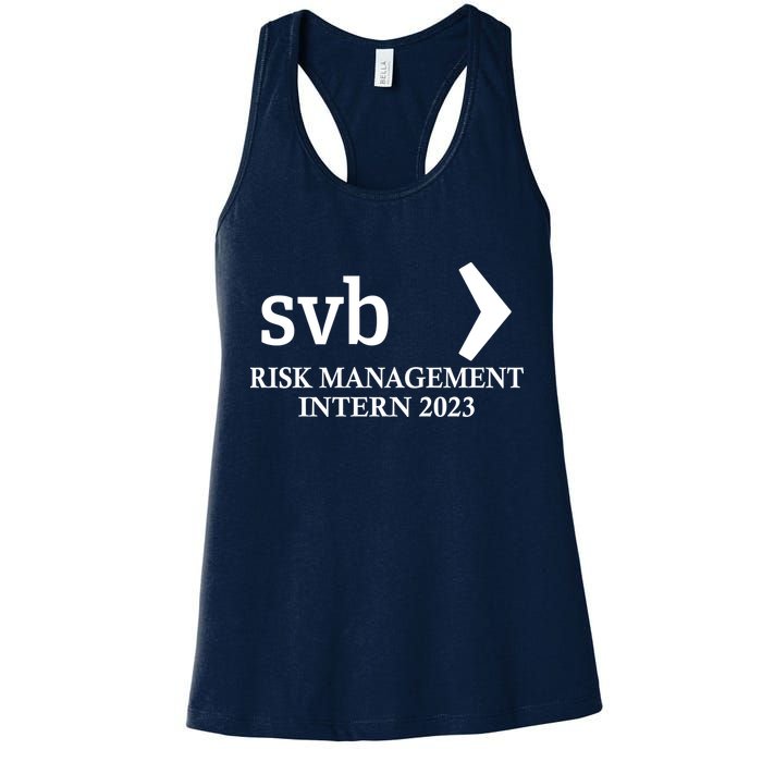 SVB Risk Management Intern Department Dept Team 2023 Womens Tank Top