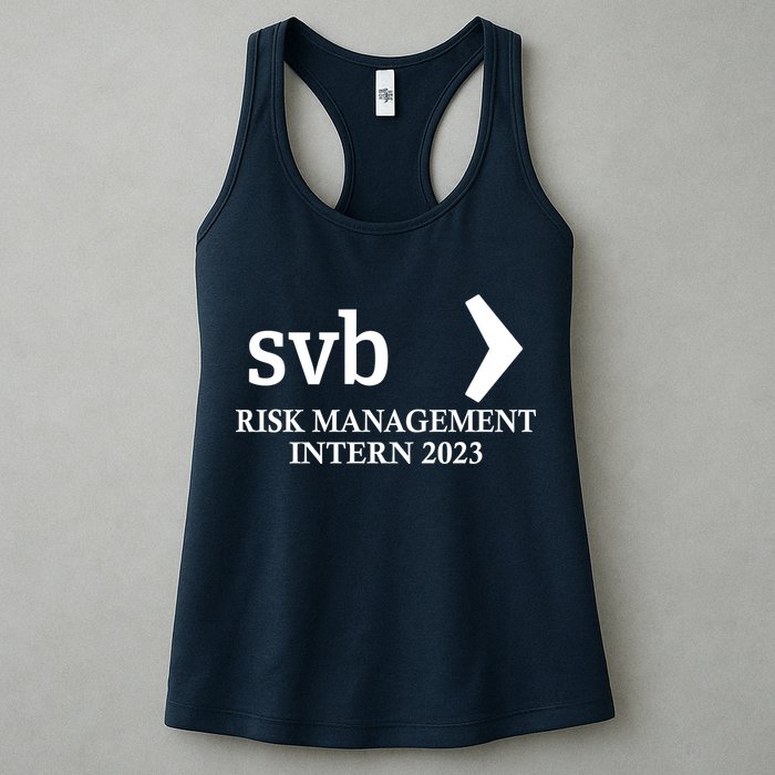 SVB Risk Management Intern Department Dept Team 2023 Womens Tank Top