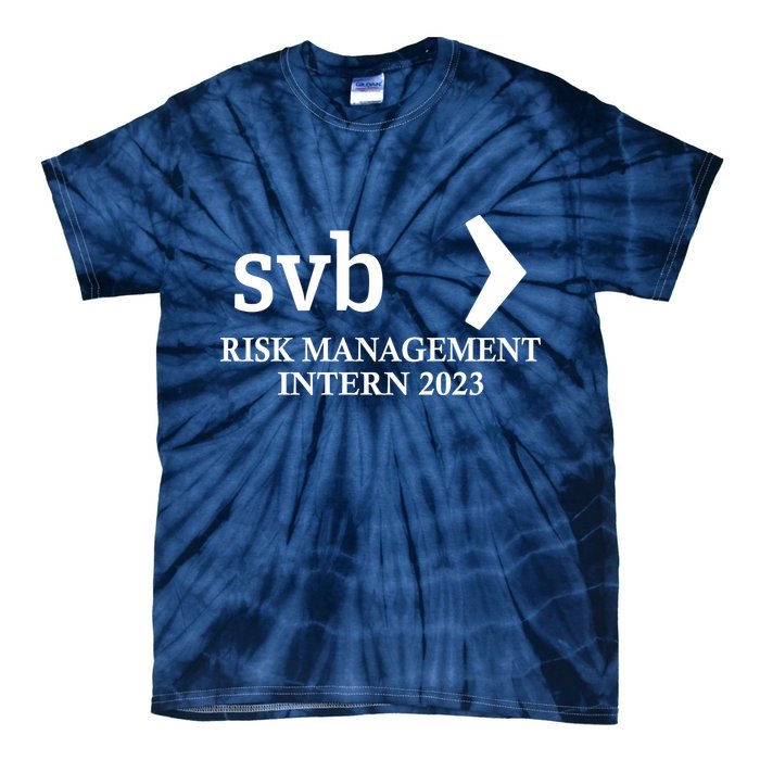 SVB Risk Management Intern Department Dept Team 2023 Tie-Dye T-Shirt