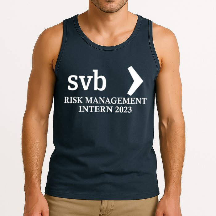 SVB Risk Management Intern Department Dept Team 2023 Tank Top