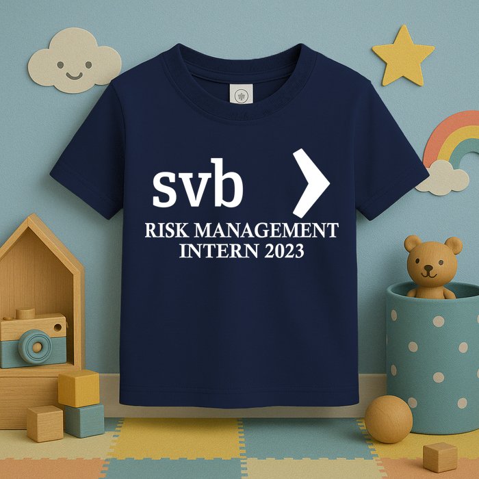 SVB Risk Management Intern Department Dept Team 2023 Toddler T-Shirt