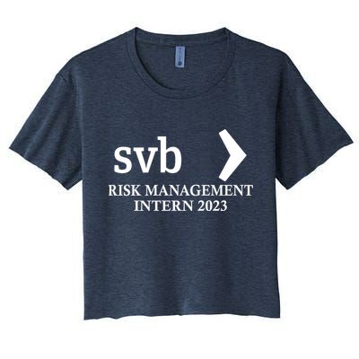 SVB Risk Management Intern Department Dept Team 2023 Crop Top