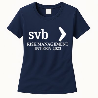 SVB Risk Management Intern Department Dept Team 2023 Womens T-Shirt