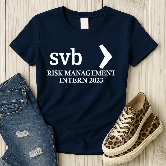 SVB Risk Management Intern Department Dept Team 2023 Womens T-Shirt