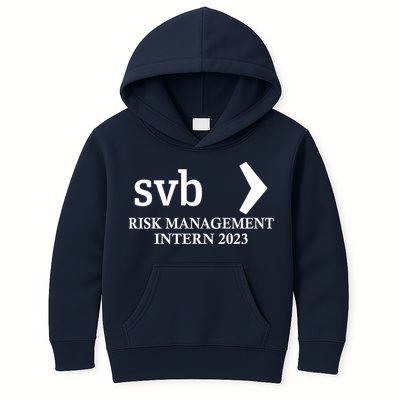 SVB Risk Management Intern Department Dept Team 2023 Kids Hoodie