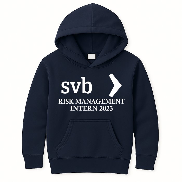 SVB Risk Management Intern Department Dept Team 2023 Kids Hoodie