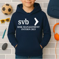 SVB Risk Management Intern Department Dept Team 2023 Kids Hoodie