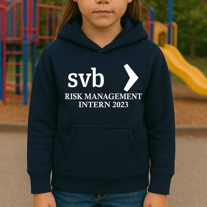 SVB Risk Management Intern Department Dept Team 2023 Kids Hoodie