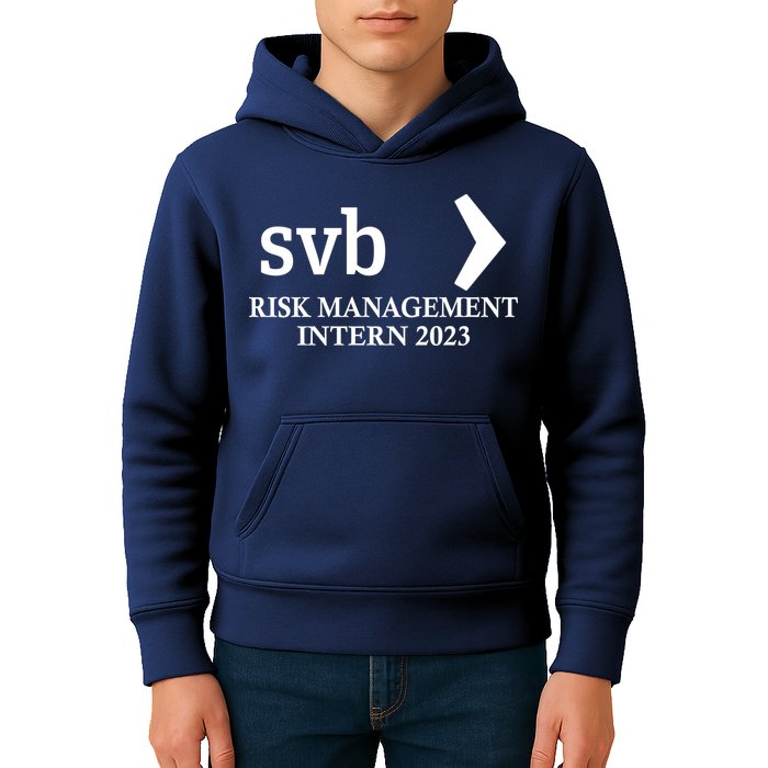 SVB Risk Management Intern Department Dept Team 2023 Kids Hoodie