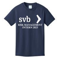 SVB Risk Management Intern Department Dept Team 2023 Kids T-Shirt