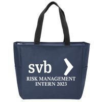 SVB Risk Management Intern Department Dept Team 2023 Zip Tote Bag