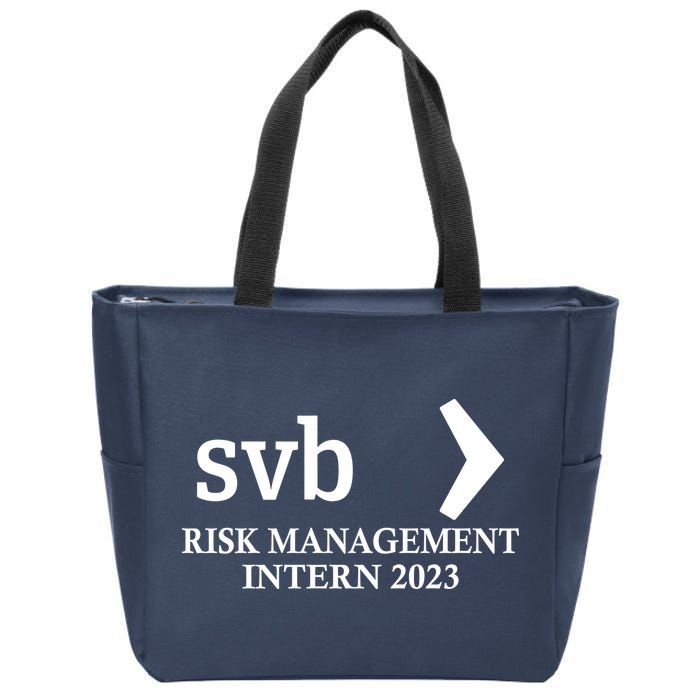 SVB Risk Management Intern Department Dept Team 2023 Zip Tote Bag
