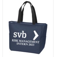 SVB Risk Management Intern Department Dept Team 2023 Zip Tote Bag