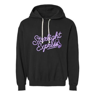 Starlight Retro Musical Theater Express Broadway Theatre Garment-Dyed Fleece Hoodie