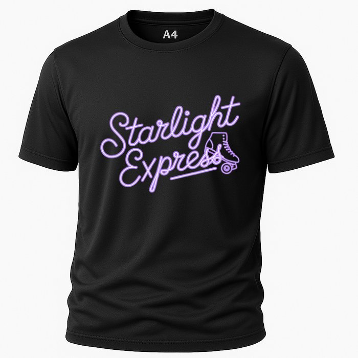 Starlight Retro Musical Theater Express Broadway Theatre Cooling Performance Crew T-Shirt