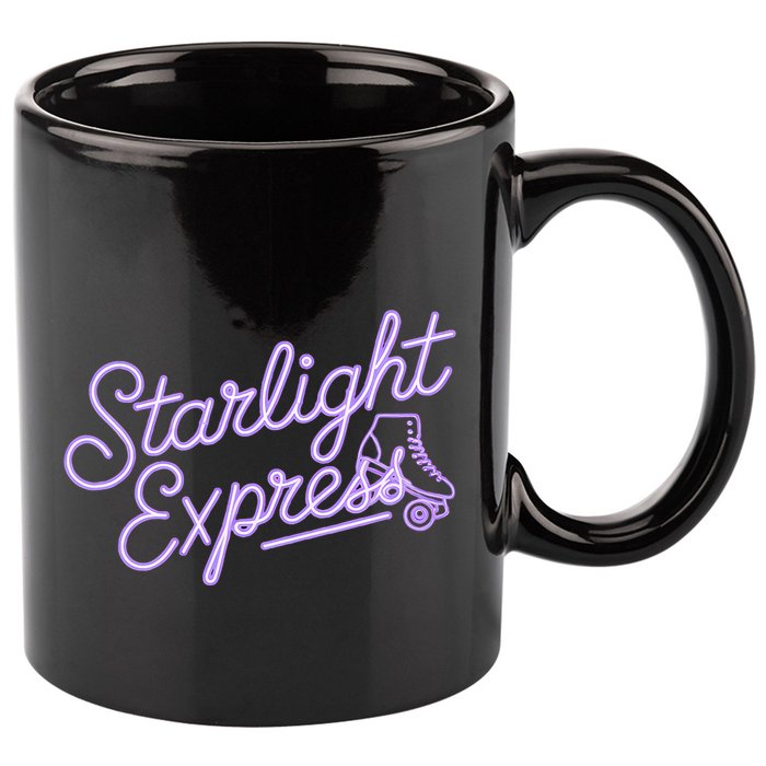 Starlight Retro Musical Theater Express Broadway Theatre 11oz C Handle Ceramic Mug