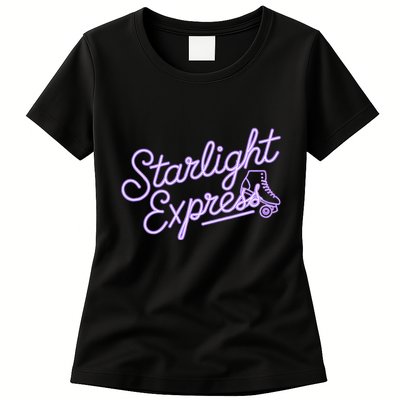Starlight Retro Musical Theater Express Broadway Theatre Womens T-Shirt