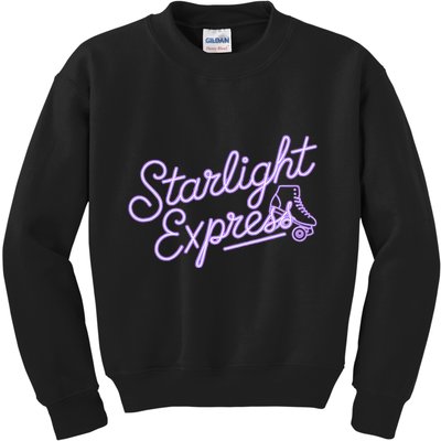 Starlight Retro Musical Theater Express Broadway Theatre Kids Sweatshirt