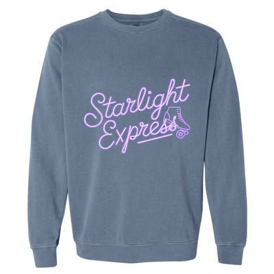 Starlight Retro Musical Theater Express Broadway Theatre Garment-Dyed Sweatshirt