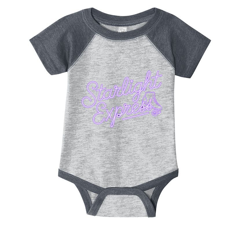 Starlight Retro Musical Theater Express Broadway Theatre Infant Baby Jersey Bodysuit