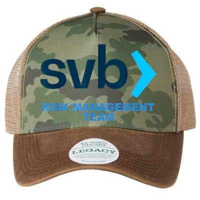 SVB Risk Management Team Funny Svb Legacy Tie Dye Trucker Hat