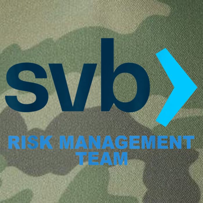 SVB Risk Management Team Funny Svb Legacy Tie Dye Trucker Hat