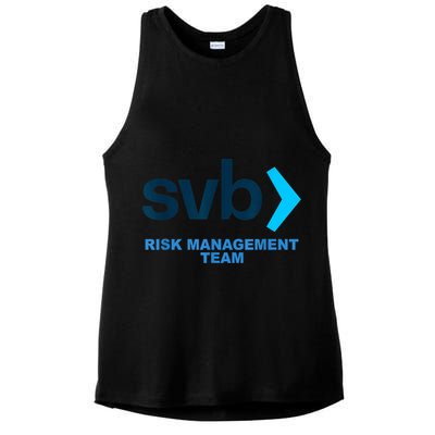 SVB Risk Management Team Funny Svb Ladies PosiCharge Tri-Blend Wicking Tank