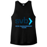 SVB Risk Management Team Funny Svb Ladies PosiCharge Tri-Blend Wicking Tank