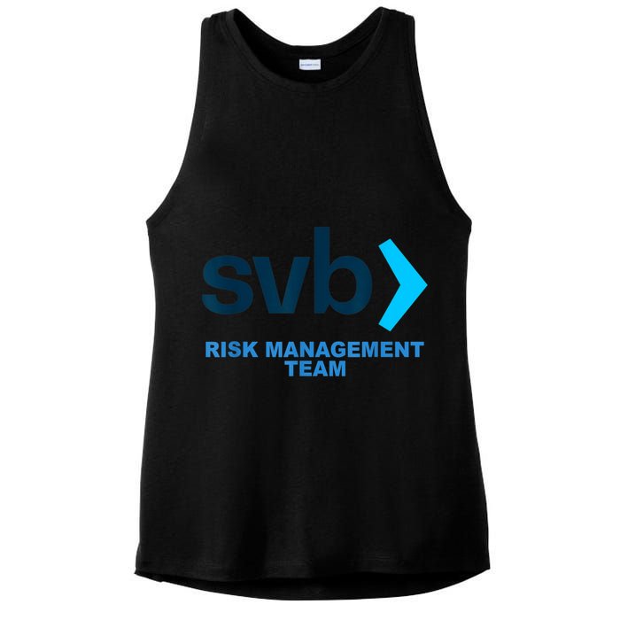 SVB Risk Management Team Funny Svb Ladies PosiCharge Tri-Blend Wicking Tank
