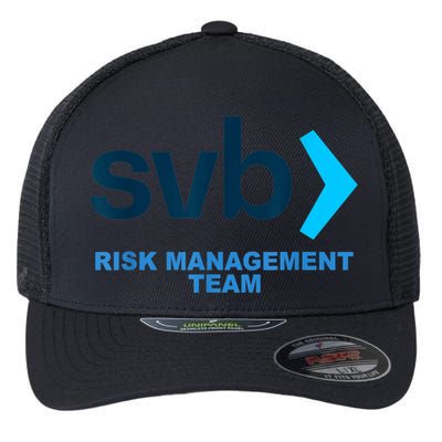 SVB Risk Management Team Funny Svb Flexfit Unipanel Trucker Cap
