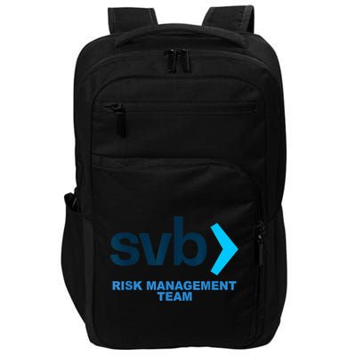 SVB Risk Management Team Funny Svb Impact Tech Backpack