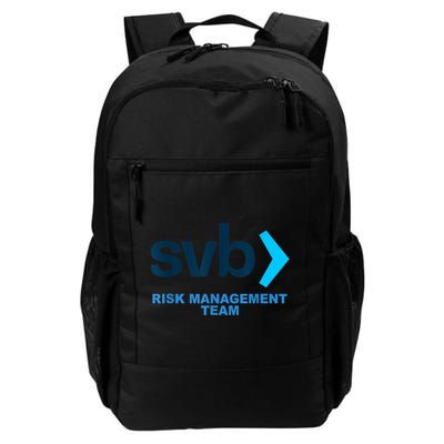 SVB Risk Management Team Funny Svb Daily Commute Backpack