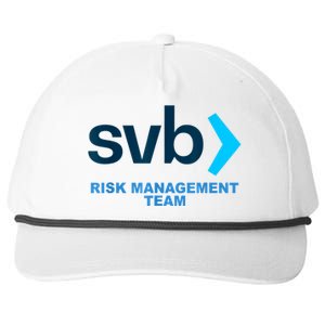 SVB Risk Management Team Funny Svb Snapback Five-Panel Rope Hat